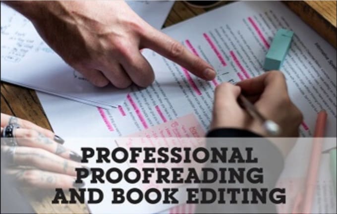 Gig Preview - Do proofreading, magazine and any kind of book editing at the professional level