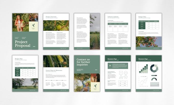 Gig Preview - Design brochures, flyers, reports, and proposals in canva