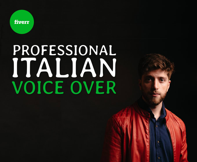 Gig Preview - Make a video with italian voice over