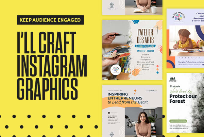 Gig Preview - Design articles into instagram posts