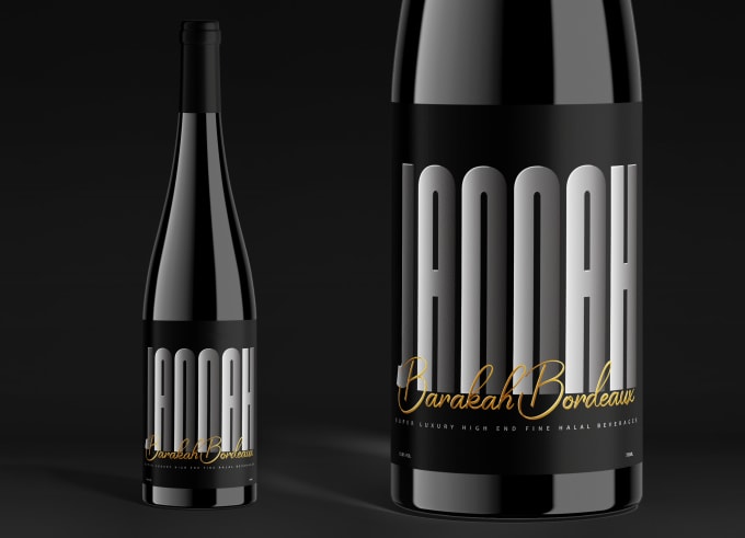 Gig Preview - Design wine label and bottle label for you