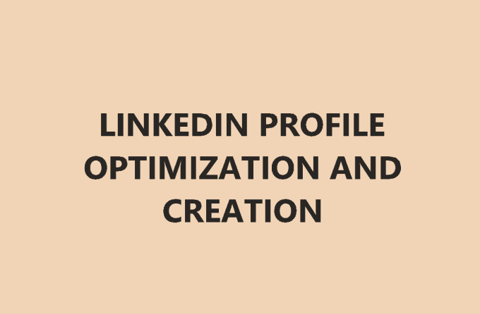 Gig Preview - Revamp and optimize your linkedin profile