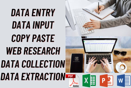 Bestseller - do data input, data collection and data entry copy paste job