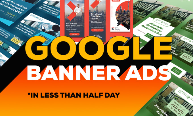 Gig Preview - Design google banner ads for adwords campaign