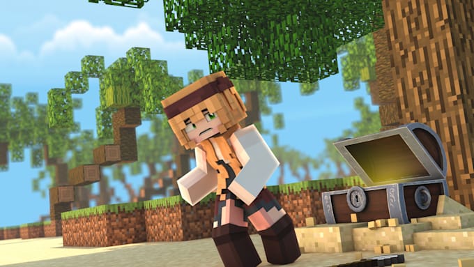 Gig Preview - Create minecraft animation for your youtube videos