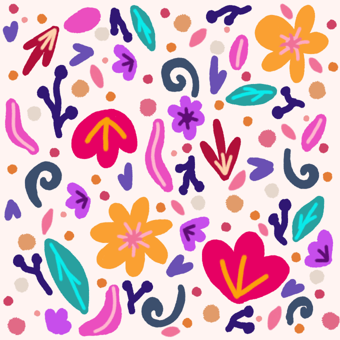 Gig Preview - Make abstract,nature,boho,line art vector seamless pattern