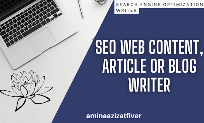 Gig Preview - Be your SEO website content writer, blog, or article writer