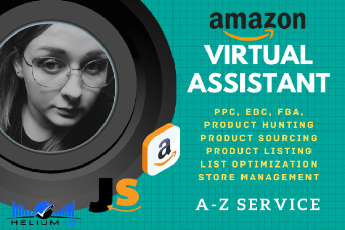 Gig Preview - Be your amazon virtual assistant expert fba listing PPC VA