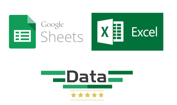 Gig Preview - Be your visualisation and dashboard expert in excel and google sheets