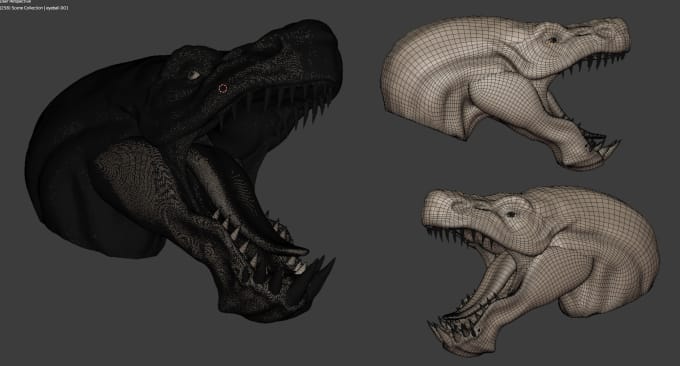 Gig Preview - Do retopology for any 3d models