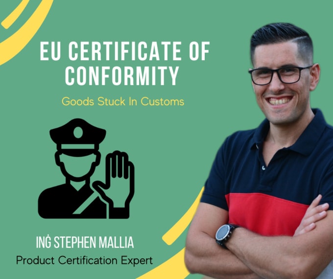 Gig Preview - Create a certificate of conformity for customs