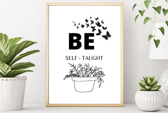 Bestseller - give you 100 motivational printable wall art quotes