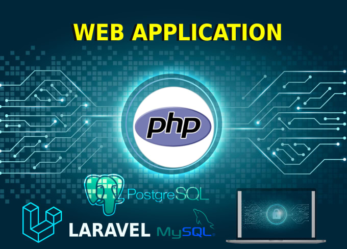 Gig Preview - Develop a professional web app using laravel and bootstrap