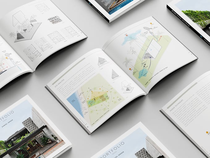 Gig Preview - Create your professional architectural portfolio or magazine