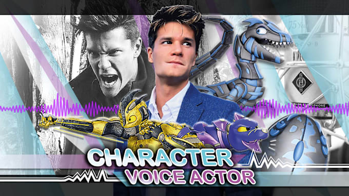 Gig Preview - Be your male character voice actor for video games and animation