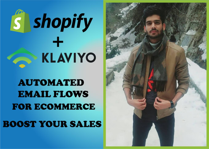 Gig Preview - Setup klaviyo email flows for shopify email marketing