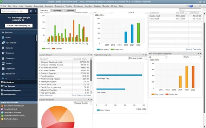 Gig Preview - Manage accounting and bookkeeping in quickbooks online