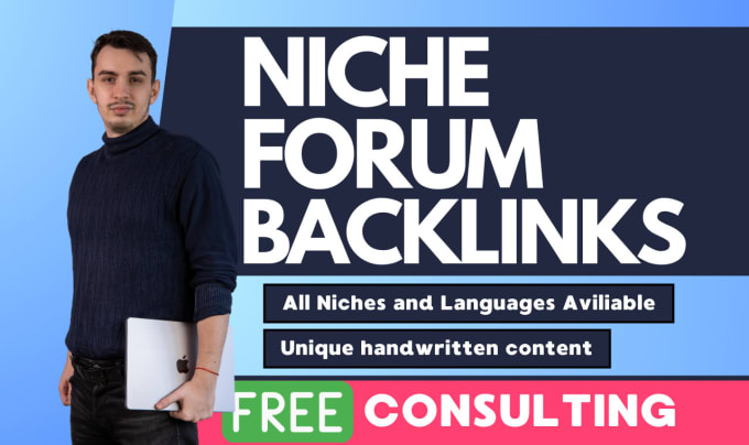 Gig Preview - Our agency will do manual niche forum backlinks using natural forum posting