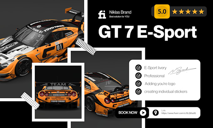 Bestseller - make high quality e sport liverys for gt7