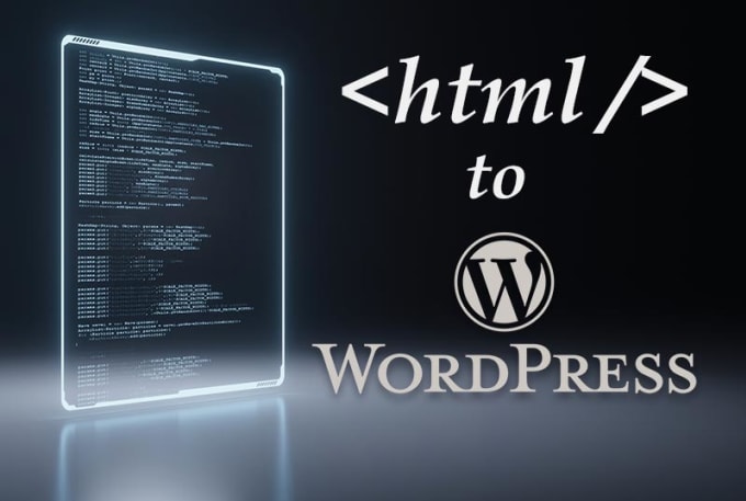 Gig Preview - Convert HTML to wordpress