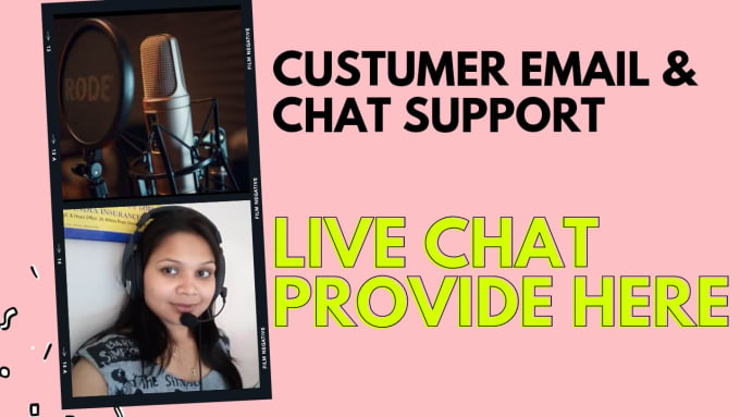 Gig Preview - Provide you email and customer chat support