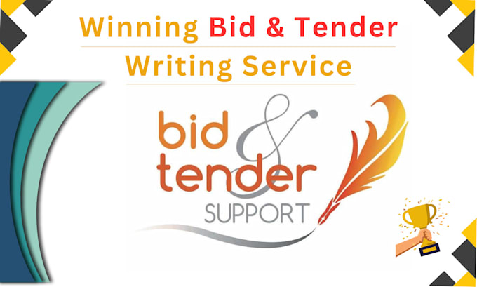 Gig Preview - Expert bid, tender and rfp writer, winning a tender for your success