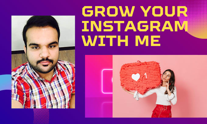 Gig Preview - Grow your instagram account organically