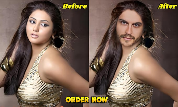 Bestseller - do face swap photo manipulation with realistic photo editing