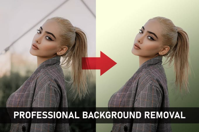 Gig Preview - Do background removal of your photos