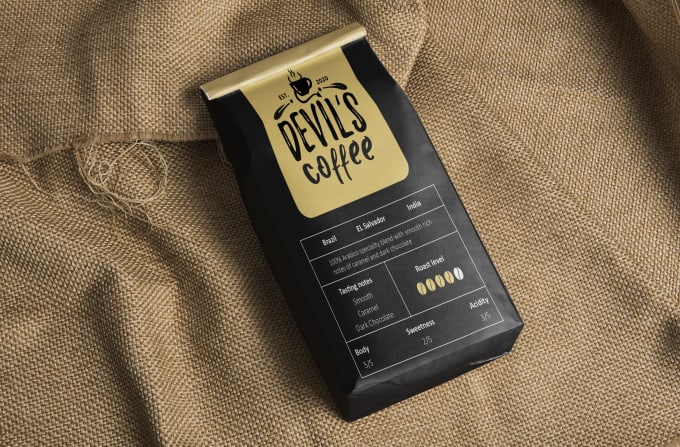 Gig Preview - Do coffee label, coffee bag packaging design