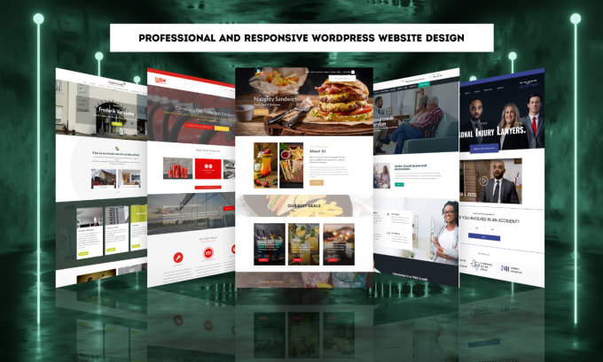 Gig Preview - Create your responsive wordpress website design