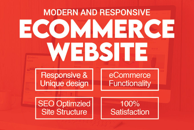 Gig Preview - Create responsive business website and ecommerce website