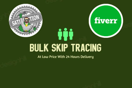 Gig Preview - Do real estate skip tracing in bulk