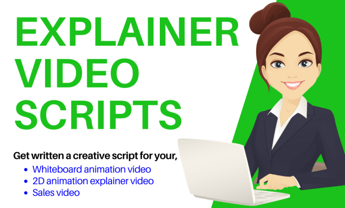 Gig Preview - Write a creative script for your explainer video