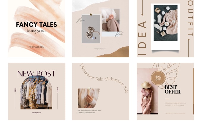 Gig Preview - Design amazing instagram posts for your feed in canva