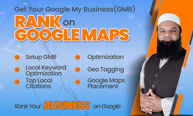 Gig Preview - Setup, optimize and rank google my business listing