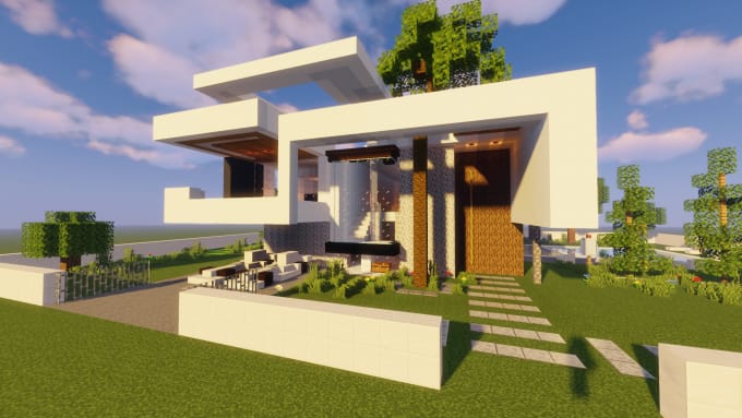 Gig Preview - Build you awesome house in  minecraft java or bedrock