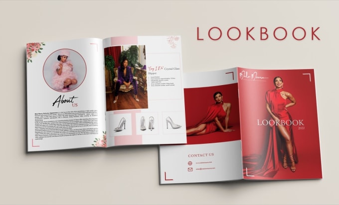 Gig Preview - Design clickable lookbook,catalogue,sell sheet,line sheet and flyer