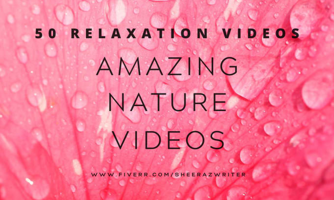 Gig Preview - Create youtube channel 50 relaxing meditation music videos