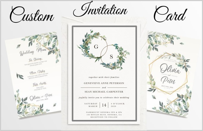 Gig Preview - Design party ,birthday,christmas and wedding invitation card