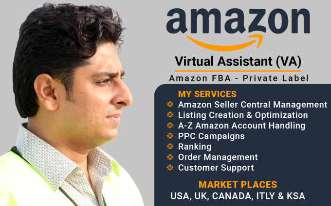 Gig Preview - Be your amazon VA, amazon virtual assistant for amazon fba