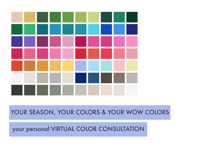 Gig Preview - Do personal color analysis and find your unique colors