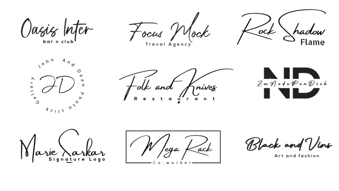 Gig Preview - Do text, signature, cursive, scripted, handwritten logo