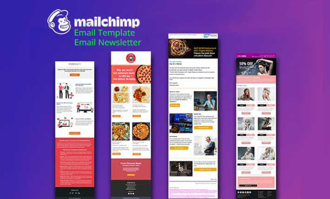 Gig Preview - Do custom coded responsive mailchimp email template or newsletter