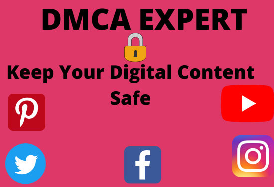 Gig Preview - Send dmca takedown notice to remove copyright violating data