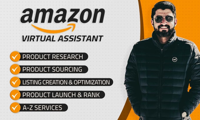 Gig Preview - Be your amazon virtual assistant, expert amazon fba virtual assistant