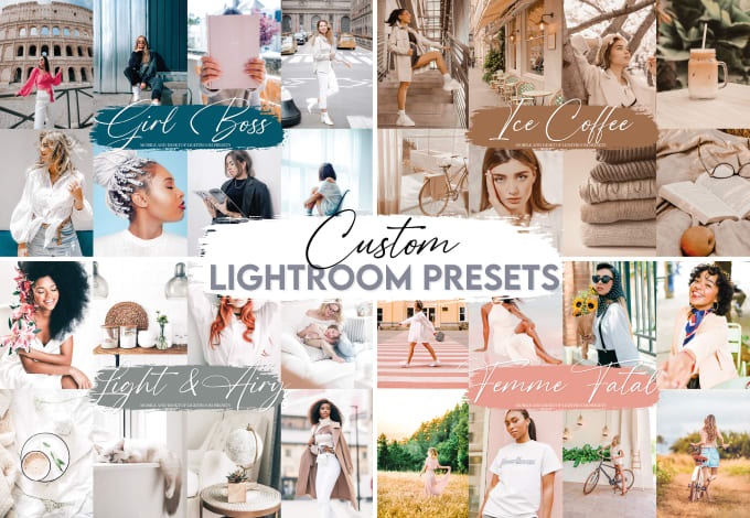 Gig Preview - Create a custom lightroom preset pack for you to resell