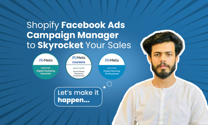 Gig Preview - Set up a shopify facebook ads campaign to boost your sale