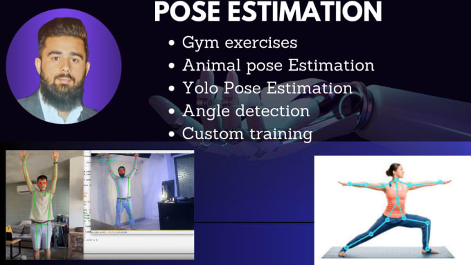 Gig Preview - Do pose estimation, object detection and object tracking