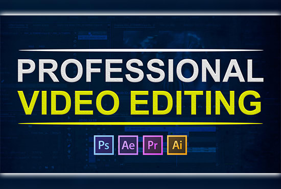 Gig Preview - Do professional commercial, promo video and trailer video editing